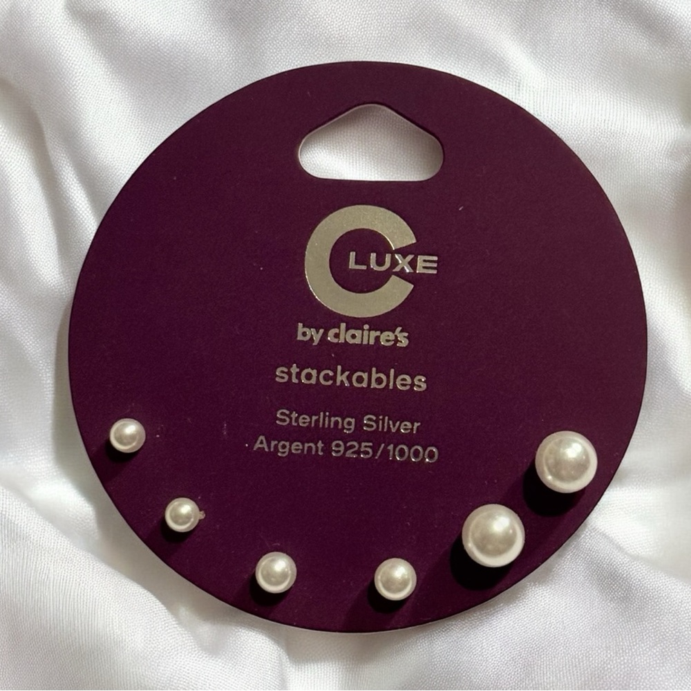 Sterling silver NWT earrings set #5